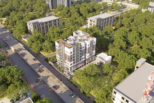 Construction team at work